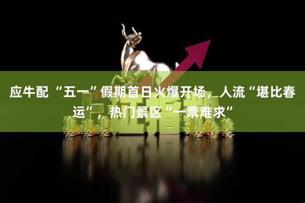 应牛配 “五一”假期首日火爆开场，人流“堪比春运”，热门景区“一票难求”